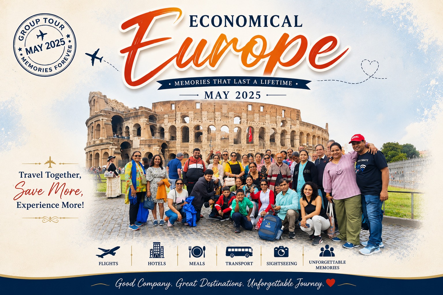 Economical Europe Tour - Historic Landmarks