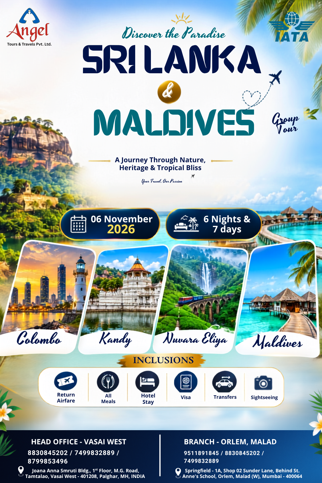 SRI LANKA & MALDIVES